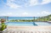 Infinity pool overlooking the Caribbean Sea at a luxury St Barts villa rental