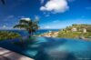 Villa Legends B features a stunning infinity pool in St. Barts, offering a relaxed Caribbean atmosphere.