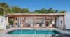Modern St Barts villa with private pool and open-air living space