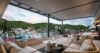 Lounge area featuring comfortable seating and a beautiful view of the surrounding scenery.