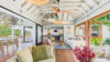 Spacious St Barts villa interior blending contemporary style with ocean-facing openness.